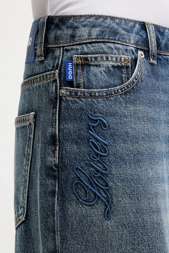 HUGO Blue jeans Gamala_B 50546315 albastru
