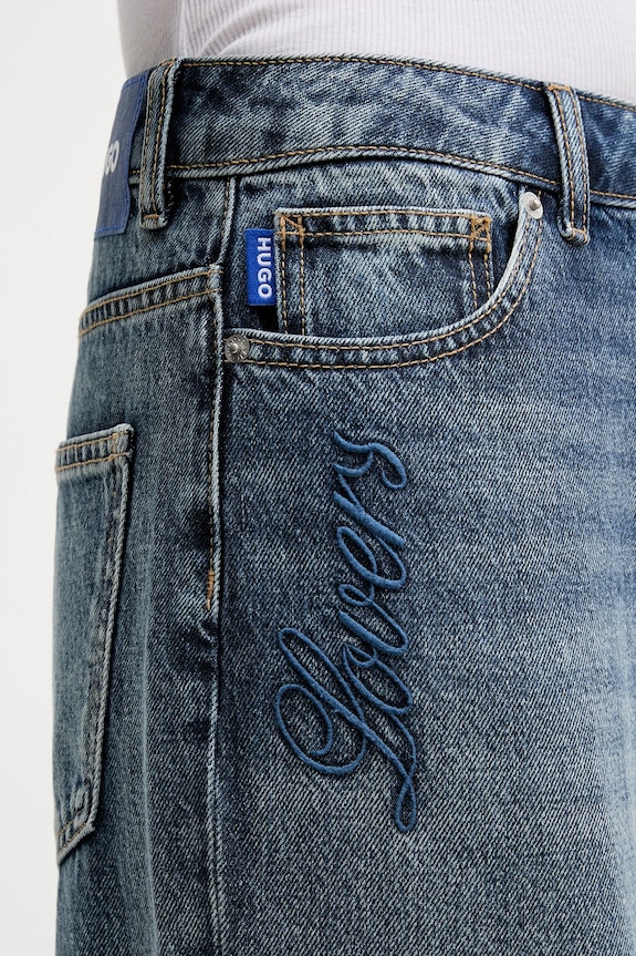 HUGO Blue jeans Gamala_B 50546315 albastru