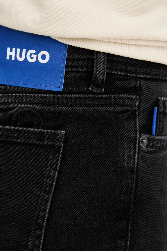 Kavbojke Hugo Blue Getti_B črna 50546332