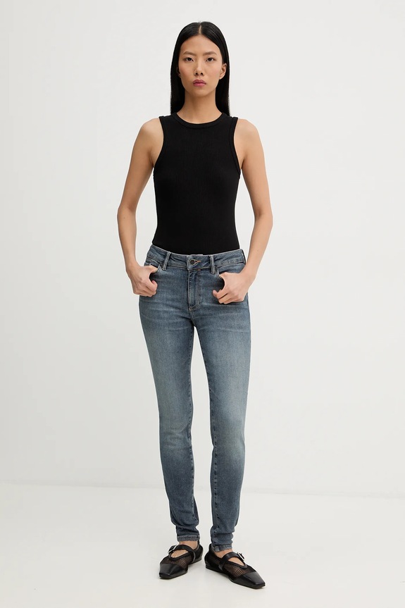 Kavbojke AllSaints MILLER W023ED modra AW25