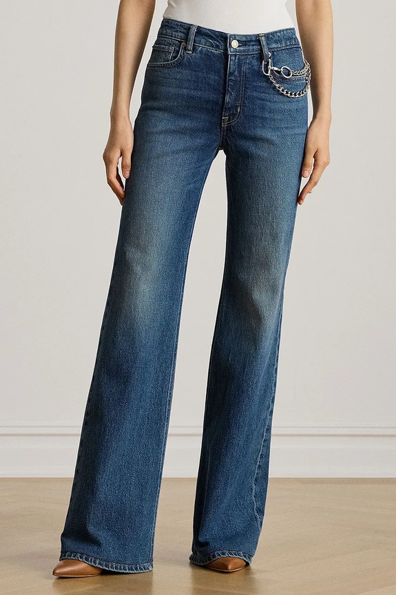 Lauren Ralph Lauren jeansy 200979970 niebieski AW25