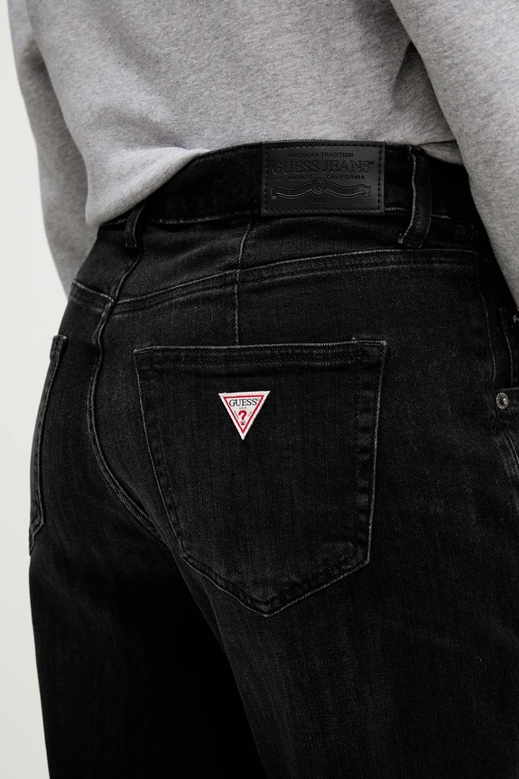 Джинси Guess Jeans чорний W5BA3O.D0142