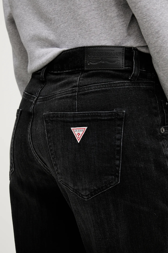 Джинси Guess Jeans чорний W5BA3O.D0142