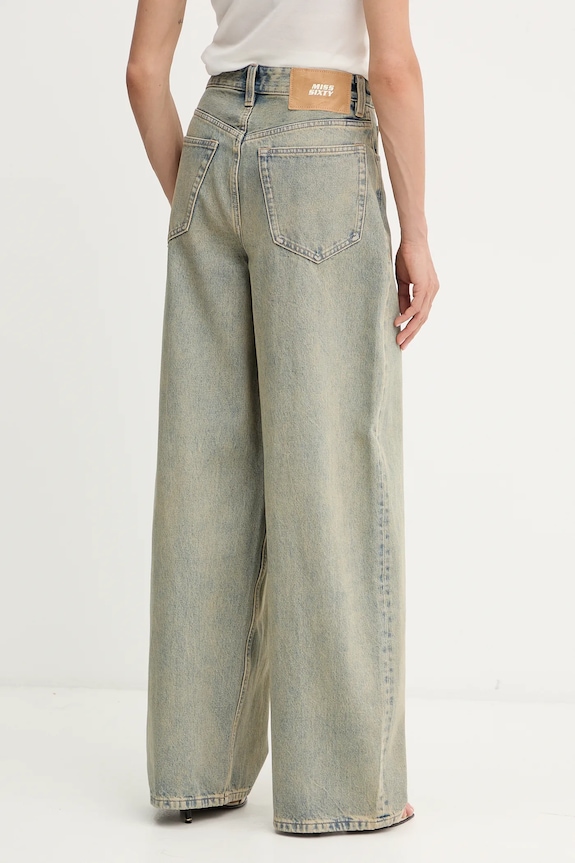 Odzież Miss Sixty jeansy 6S3JJ33300 beżowy