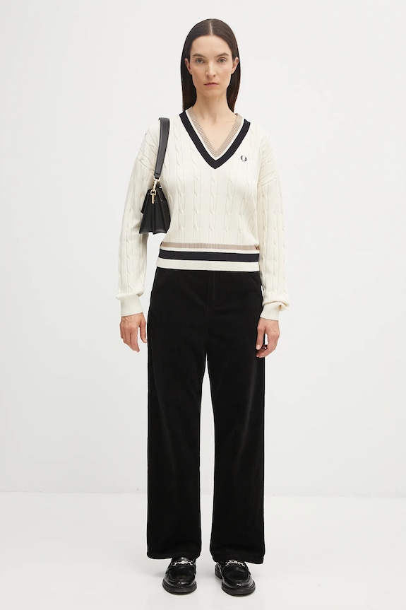 Carhartt WIP pantaloni in velluto a coste W' Simple Pant I033889.8902 nero