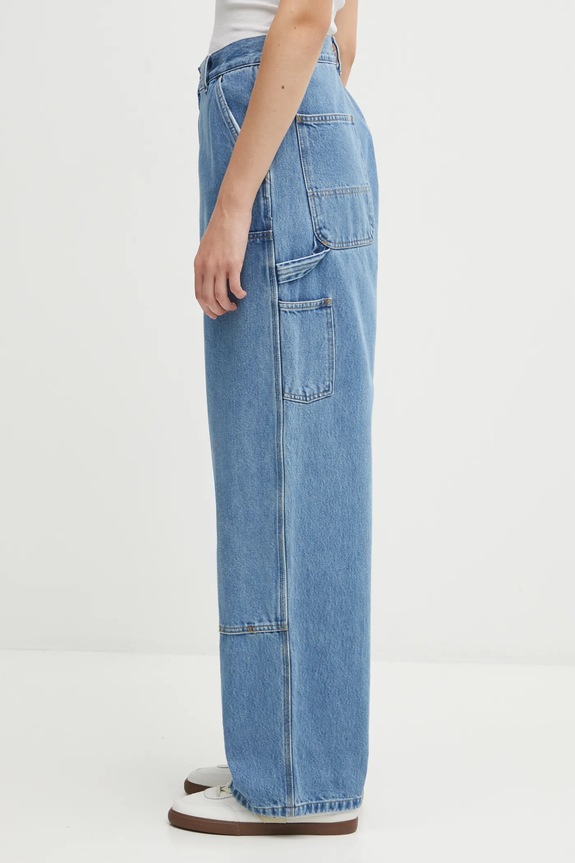 Traperice Carhartt WIP W' Brandon Double Knee Pant I034635.112 plava AW25