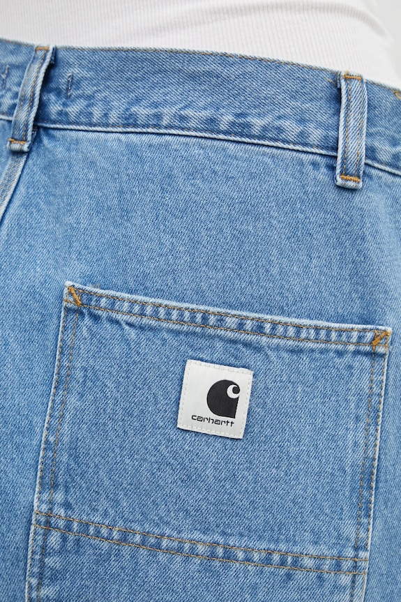 Rifle Carhartt WIP W' Brandon Double Knee Pant modrá I034635.112