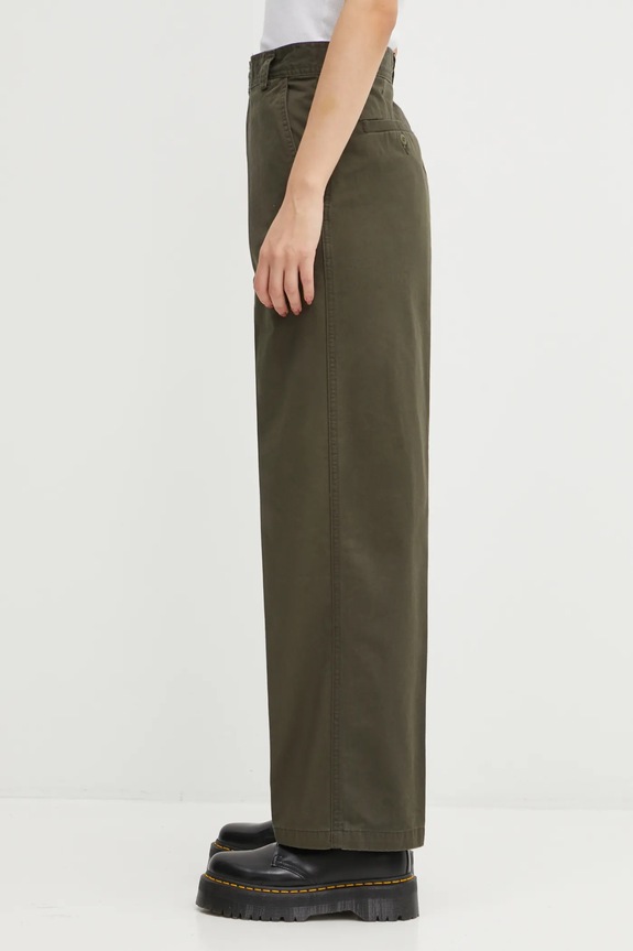 Carhartt WIP cotton trousers W' Novi Pant I035683.6306 green AW25