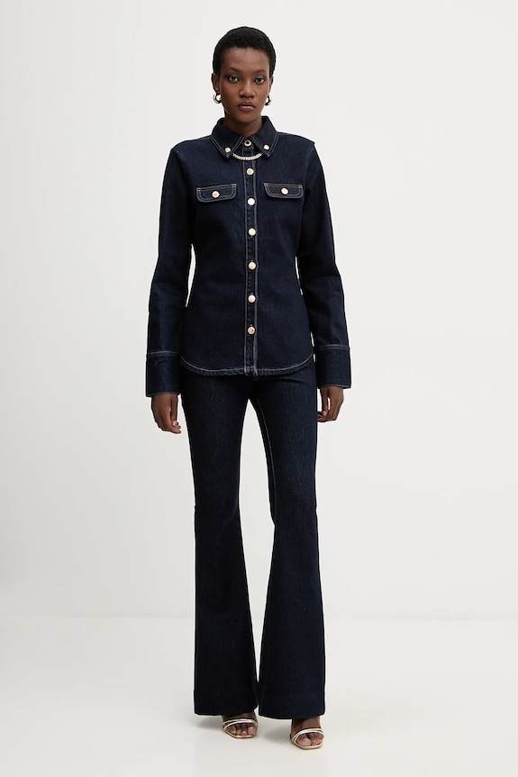 Retrofete jeans Maja R.FW25.11813.14 bleumarin AW25