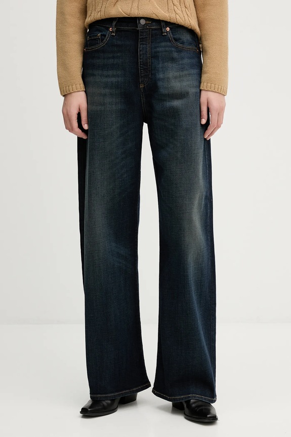 United Colors of Benetton jeans Planet friendly bleumarin 44NMDF0AL