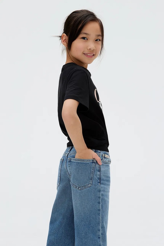 Dječje traperice Calvin Klein Jeans HR WIDE LEG IG0IG02985.9BYA