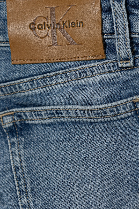 Dječje traperice Calvin Klein Jeans HR WIDE LEG plava IG0IG02985.9BYA