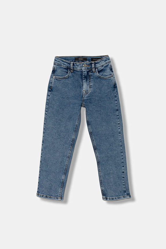 Guess jeansy dziecięce z regulacją niebieski J5YA03.D5QY0.9BYA