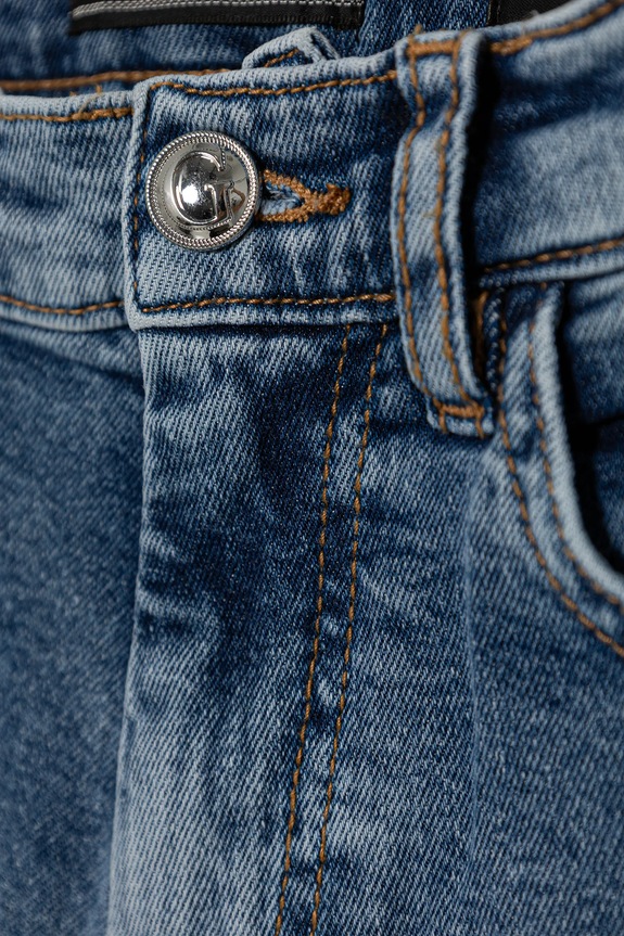 Dziewczynka Guess jeansy dziecięce J5YA03.D5QY0.9BYA niebieski