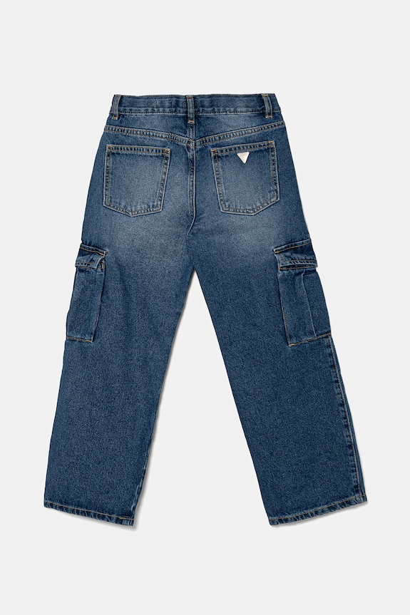 Guess jeansy dziecięce K5YA00.D5FL0.9BYA niebieski AW25