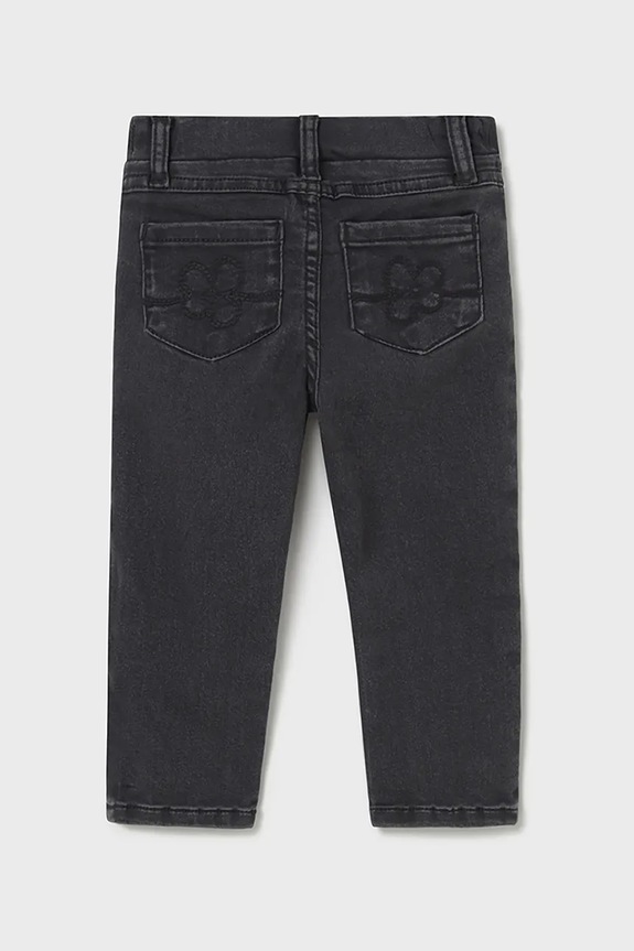 Mayoral jeans copii 576.4G.Baby.9BYA gri AW25