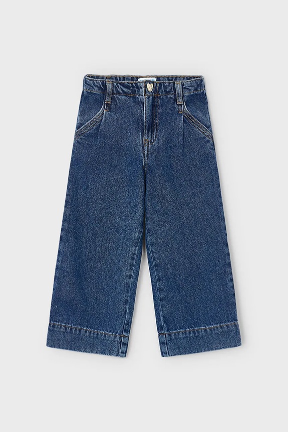 Mayoral jeansy dziecięce wide leg 4578.6H.Mini.9BYA niebieski AW25