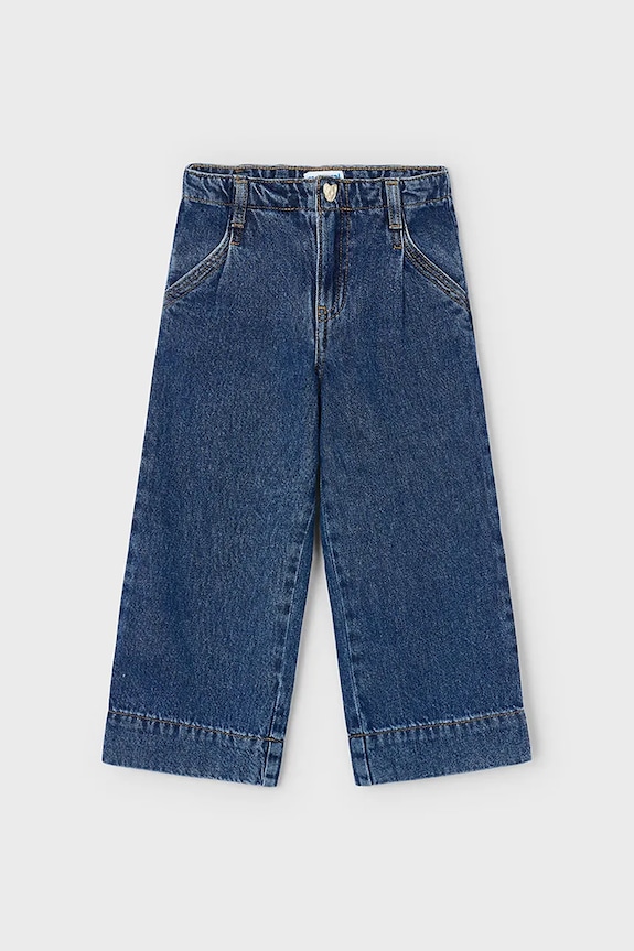 Mayoral jeansy dziecięce wide leg 4578.6H.Mini.9BYA niebieski AW25