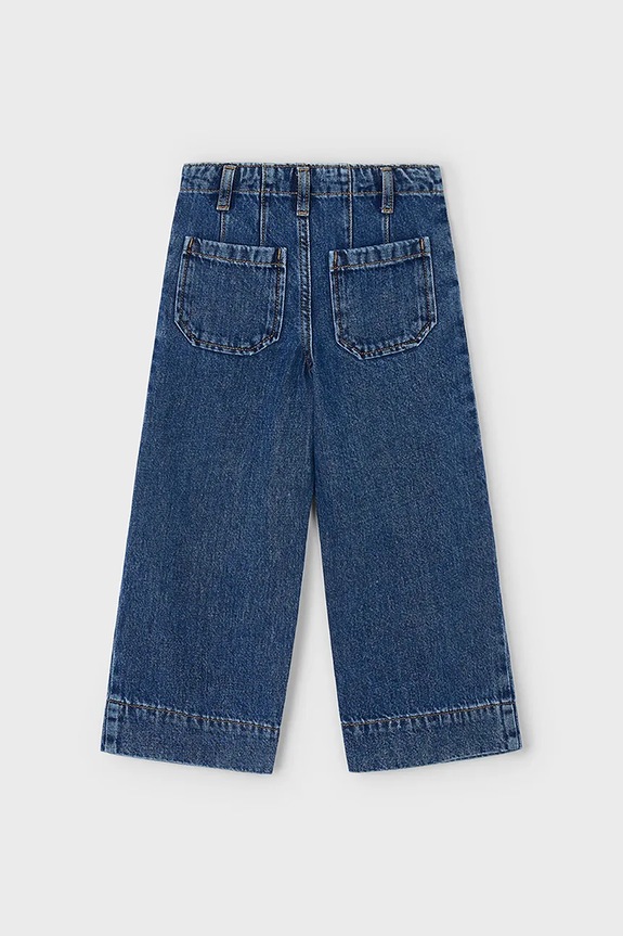 Dziewczynka Mayoral jeansy dziecięce wide leg 4578.6H.Mini.9BYA niebieski