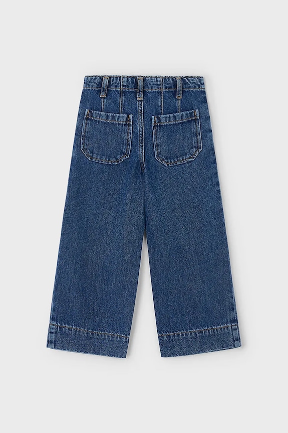 Dziewczynka Mayoral jeansy dziecięce wide leg 4578.6H.Mini.9BYA niebieski