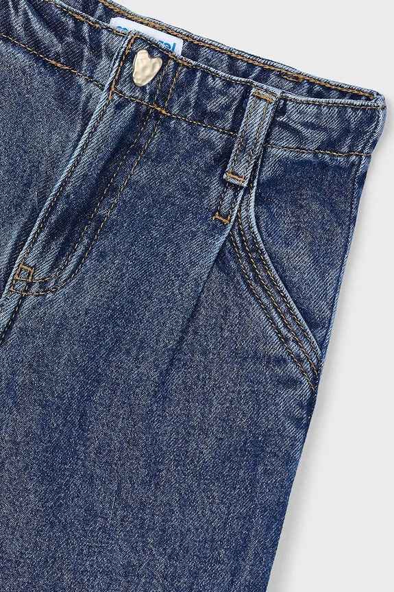 Mayoral jeansy dziecięce wide leg niebieski 4578.6H.Mini.9BYA