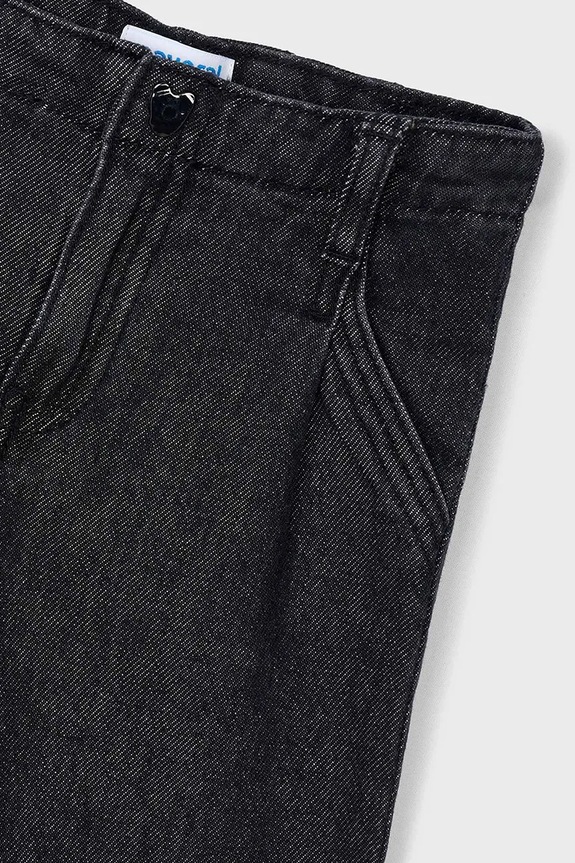 Κοριτσίστικα Παιδικά τζιν Mayoral wide leg 4578.6H.Mini.9BYA μαύρο
