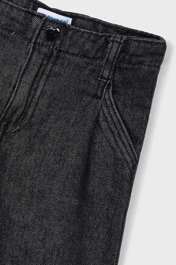 Κοριτσίστικα Παιδικά τζιν Mayoral wide leg 4578.6H.Mini.9BYA μαύρο