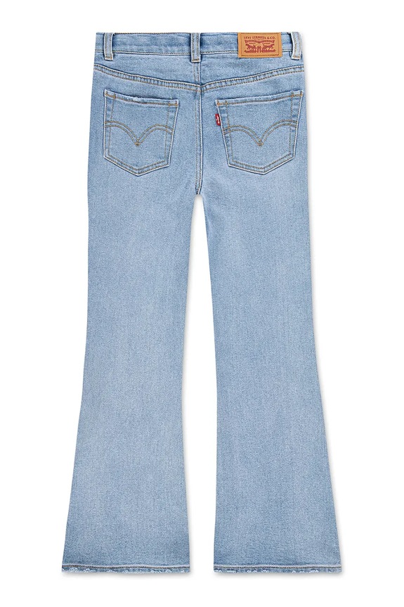 Levi's jeansy flare dziecięce BAGGY FLARE 4EN382 niebieski SS26
