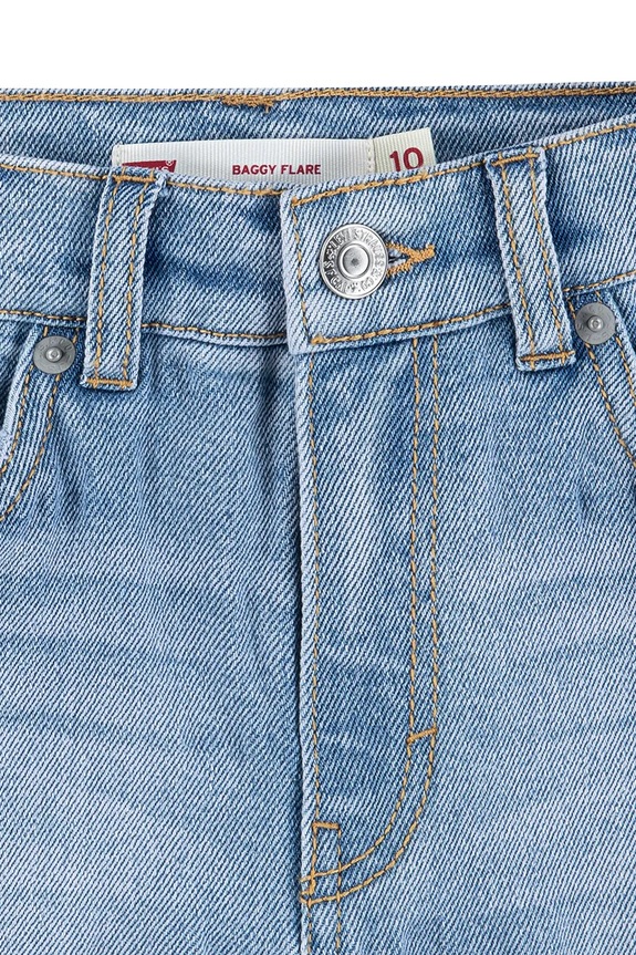 Levi's jeansy flare dziecięce BAGGY FLARE niebieski 4EN382