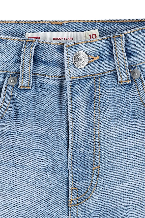 Levi's jeansy flare dziecięce BAGGY FLARE niebieski 4EN382