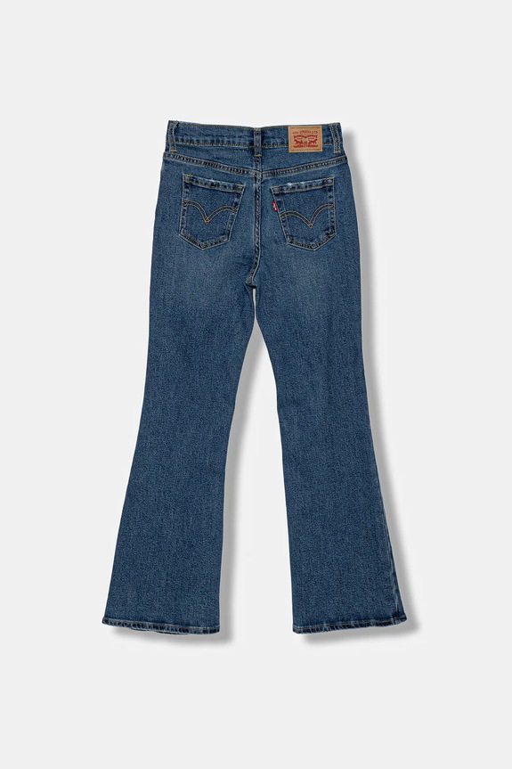 Levi's jeansy flare dziecięce BAGGY FLARE 4EN382 niebieski SS26