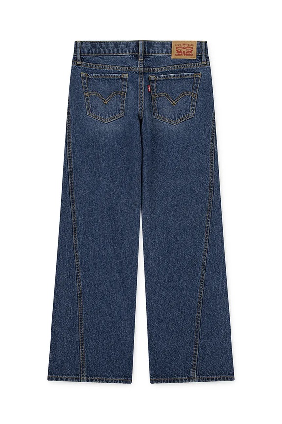 Παιδικά τζιν Levi's WIDE LEG W/ SEAMING 4EN403 μπλε AW25