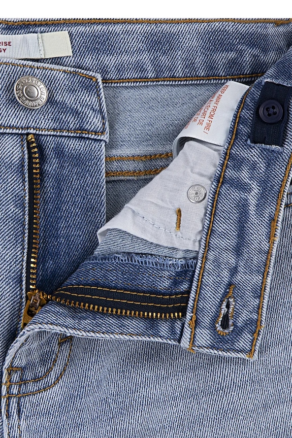 Дитячі джинси Levi's HIGH RISE BAGGY блакитний 4EP025