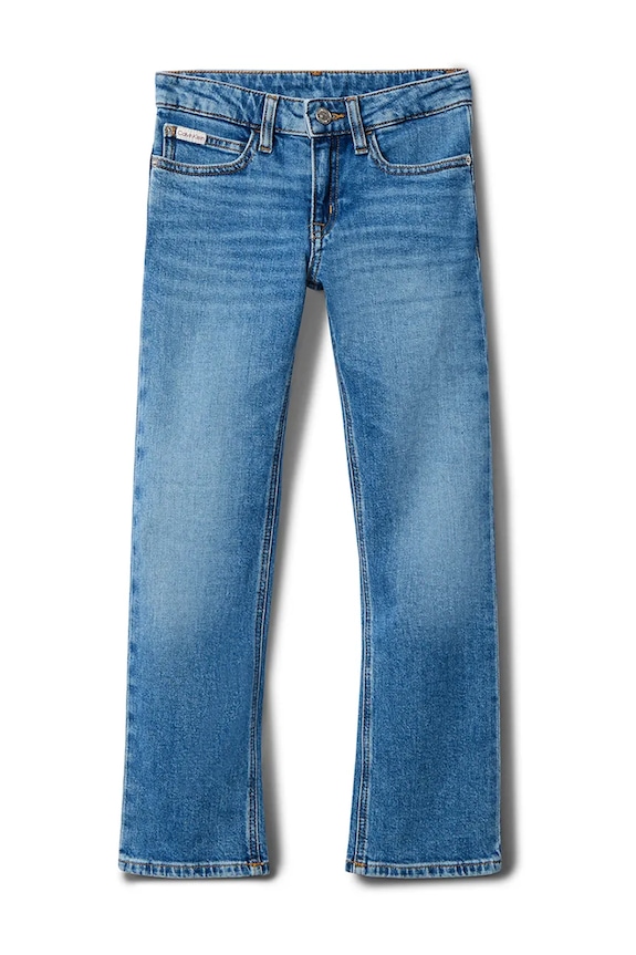 Calvin Klein Jeans jeansy dziecięce MR STRAIGHT IG0IG02996.9BYA niebieski AW25