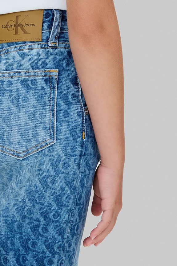 Παιδικά τζιν Calvin Klein Jeans BARREL μπλε IG0IG02999.9BYA