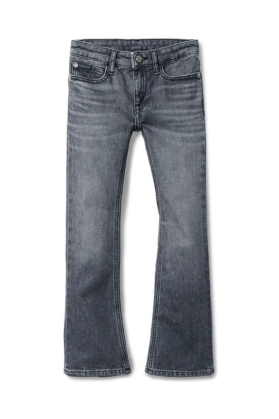 Calvin Klein Jeans jeansy dziecięce MR FLARE IG0IG03041.9BYA szary AW25