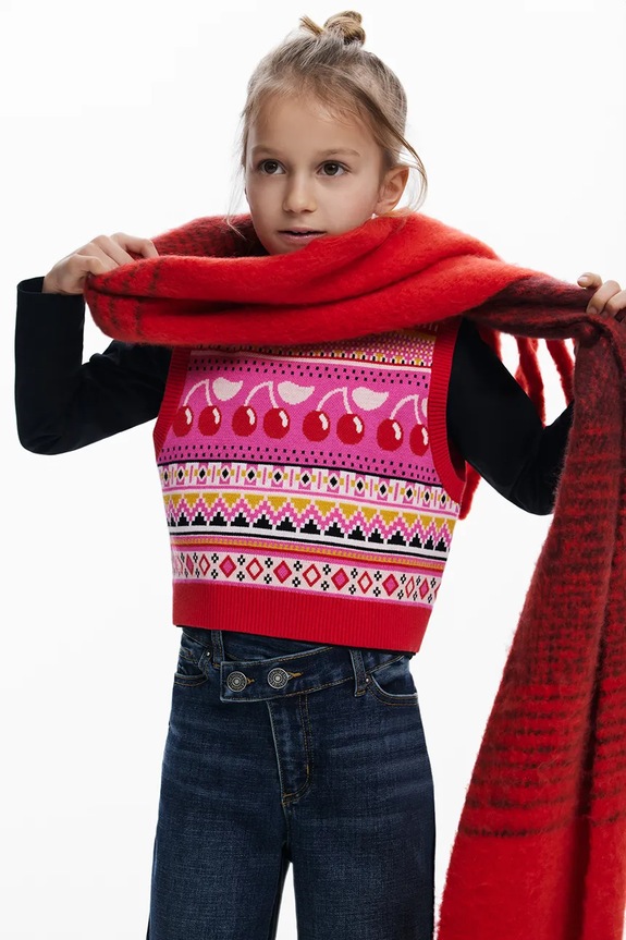 Παιδικά τζιν Desigual 25WGDD04 μπλε