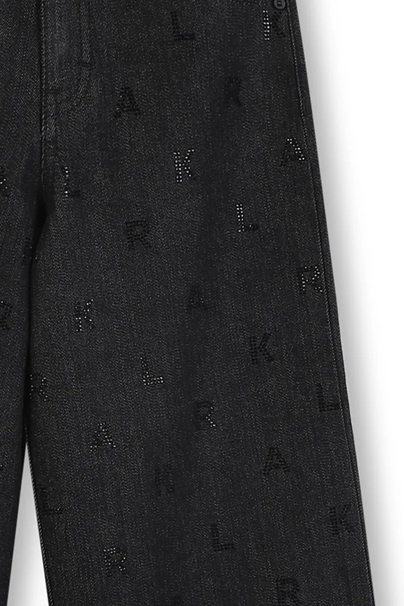 BIMBA Karl Lagerfeld jeans per bambini Z30595.102.108 nero