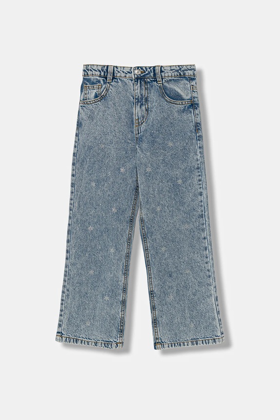 United Colors of Benetton jeansy dziecięce Planet friendly niebieski 4R76CE04M.G.Seasonal