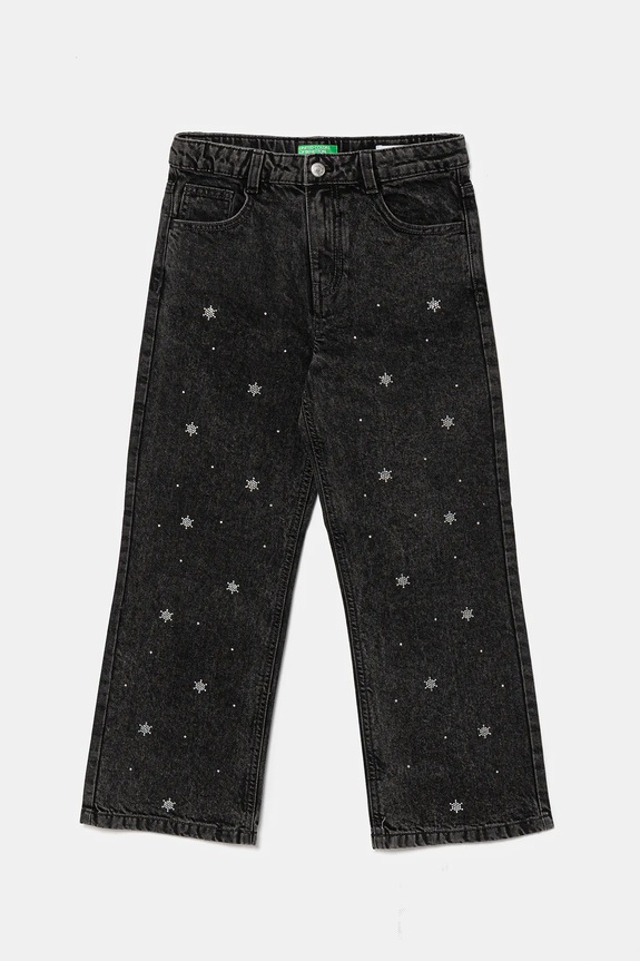 Παιδικά τζιν United Colors of Benetton Planet friendly γκρί 4R76CE04M.G.Seasonal