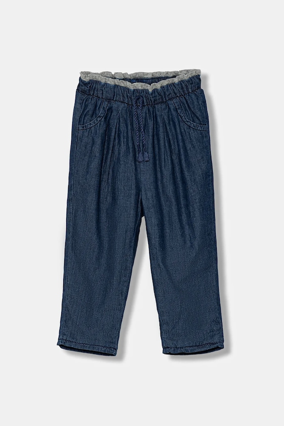 Τζιν μωρού United Colors of Benetton Planet friendly μπλε 4DHJAF01M.W.seasonal