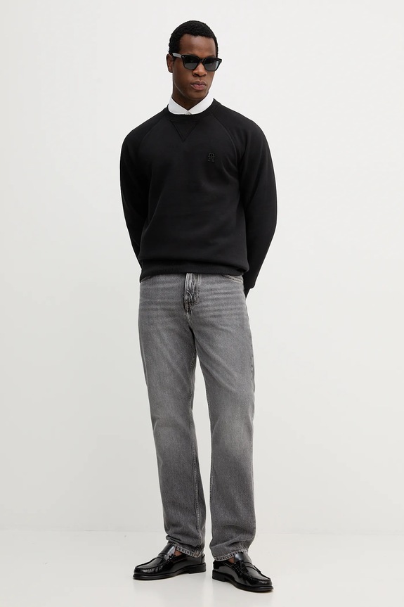Tommy Hilfiger jeansy MW0MW39658 szary AW25