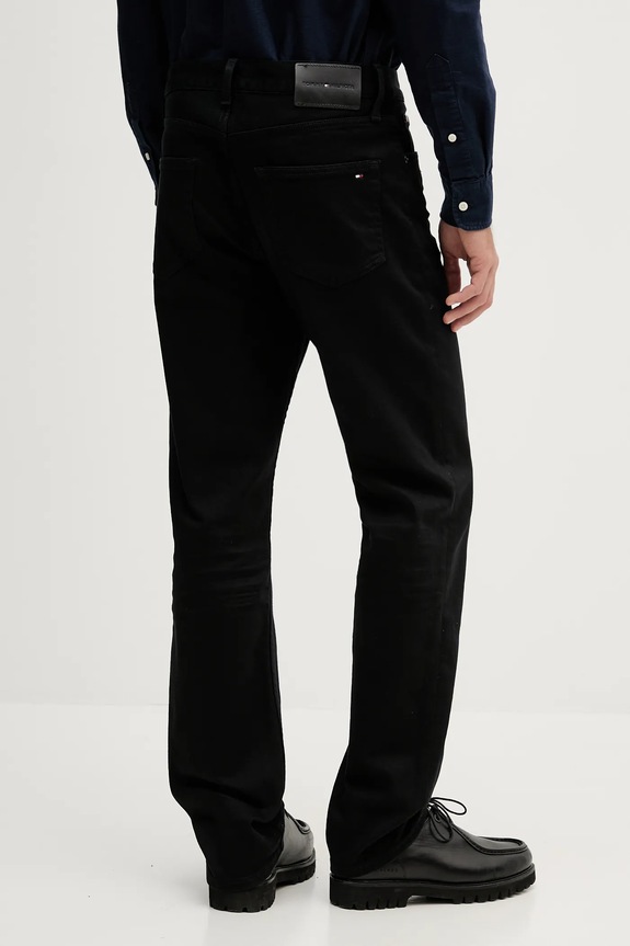 Ρούχα Τζιν παντελόνι Tommy Hilfiger MW0MW40681 μαύρο