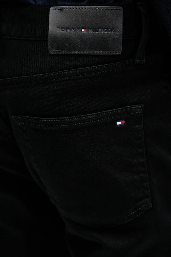 Τζιν παντελόνι Tommy Hilfiger μαύρο MW0MW40681