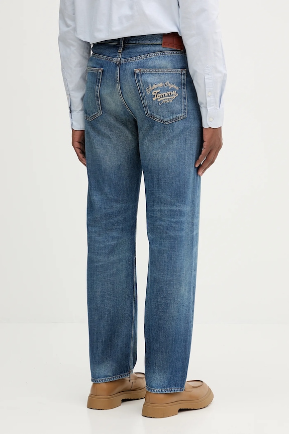 Odzież Tommy Jeans jeansy DM0DM21204 niebieski