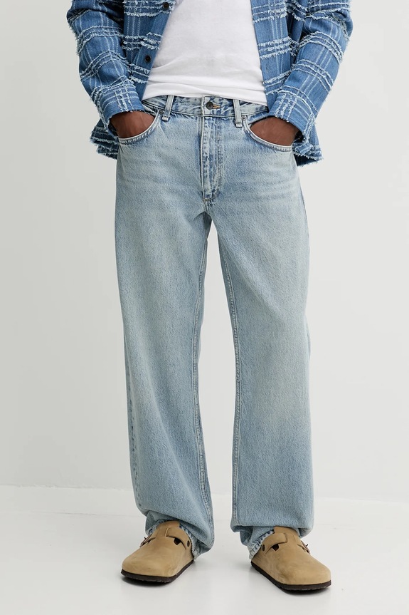 Τζιν παντελόνι Rag & Bone μπλε MED25P1247RGSU