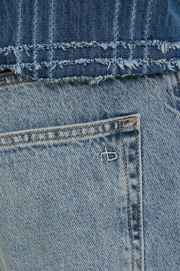 Τζιν παντελόνι Rag & Bone μπλε MED25P1247RGSU