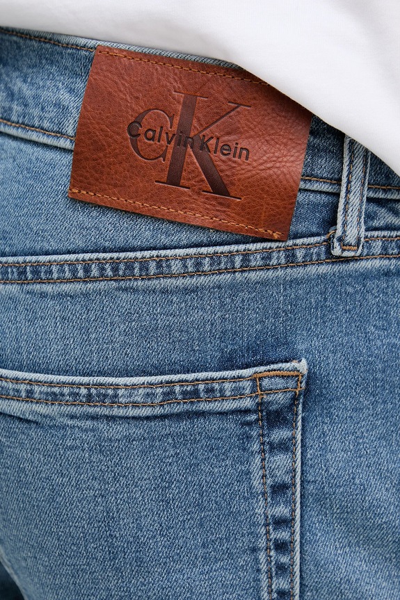 Džíny Calvin Klein Jeans modrá LV04LB780G