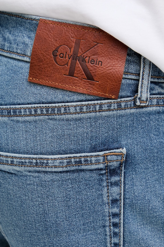 Džíny Calvin Klein Jeans modrá LV04LB780G