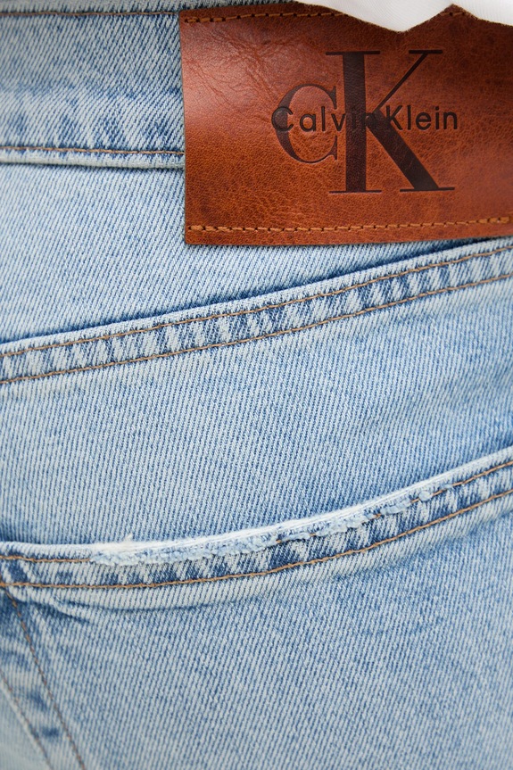 Rifle Calvin Klein Jeans modrá LV04LB783G